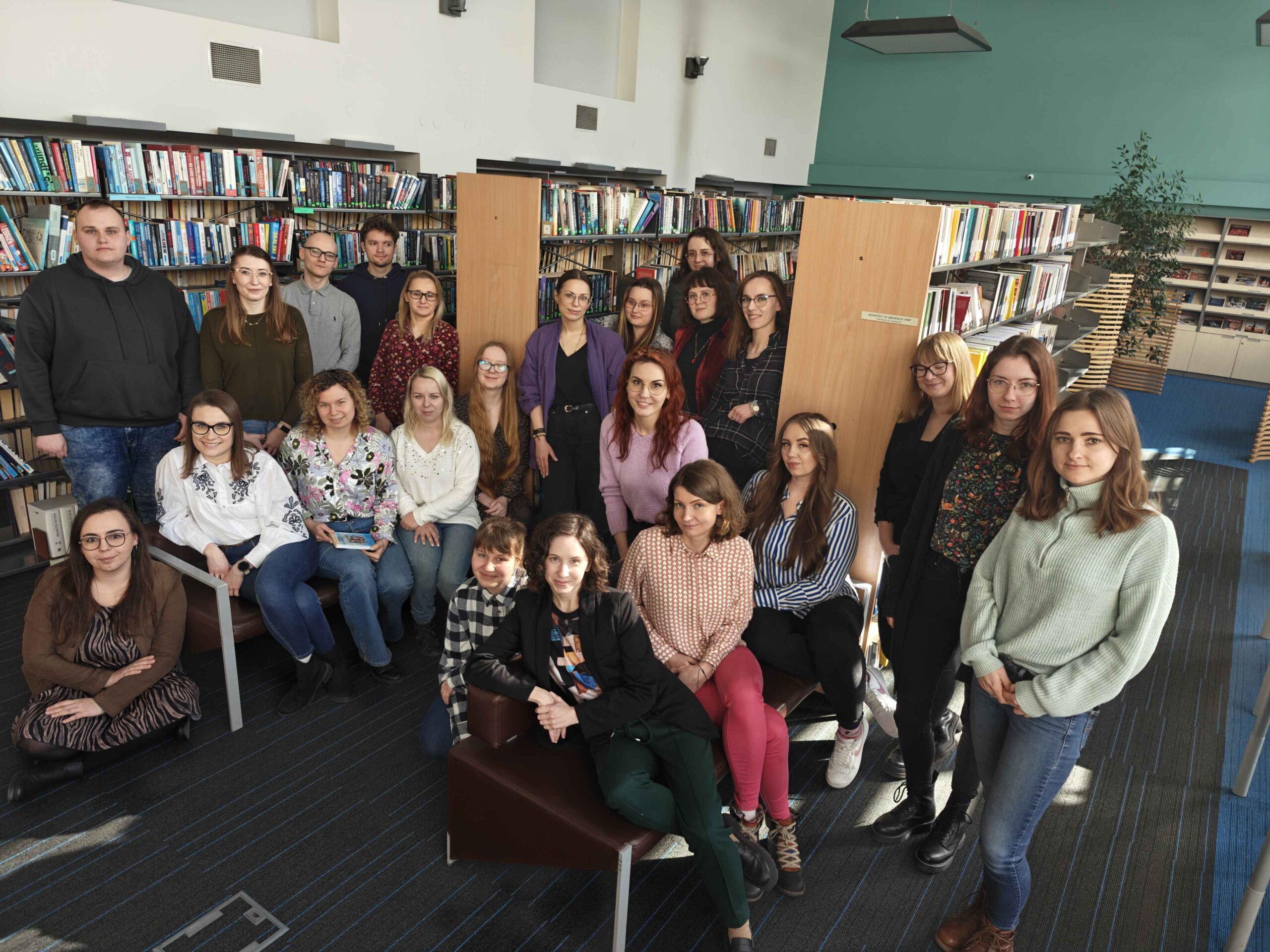 Zdjęcie komitetu organizacyjnego 17. Forum Młodych Bibliotekarzy